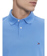 TOMMY HILFIGER TH Polo a maniche corte regular fit blue spell - Polo Uomo - 3