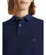 TOMMY HILFIGER TH Polo a maniche corte regular fit carbon navy - Polo Uomo - 3