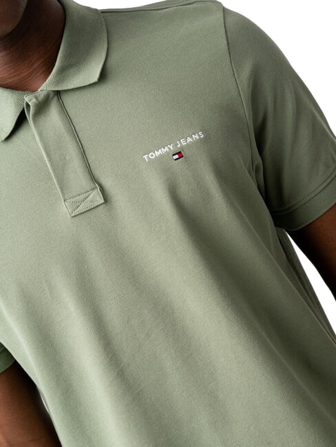 TH JEANS Polo a maniche corte con logo aruba green - Polo Uomo