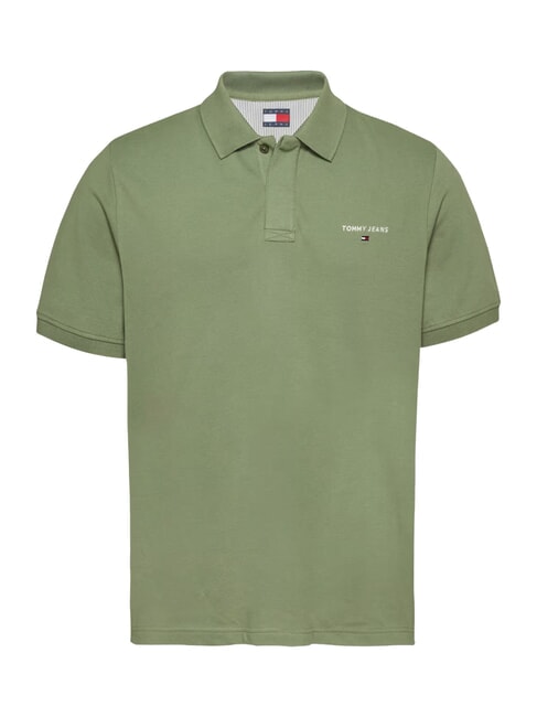 TH JEANS Polo a maniche corte con logo aruba green - Polo Uomo