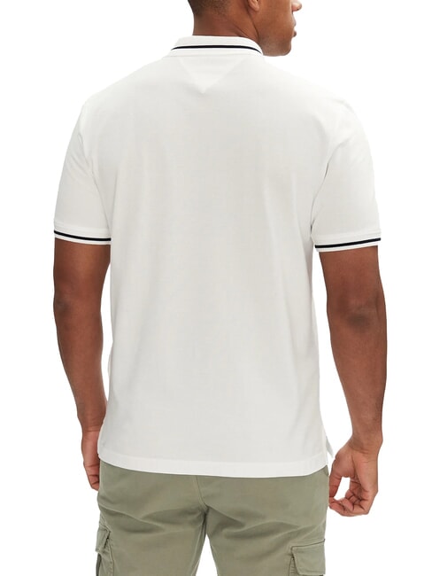 TH JEANS Polo a manica corta slim fit ecru - Polo Uomo