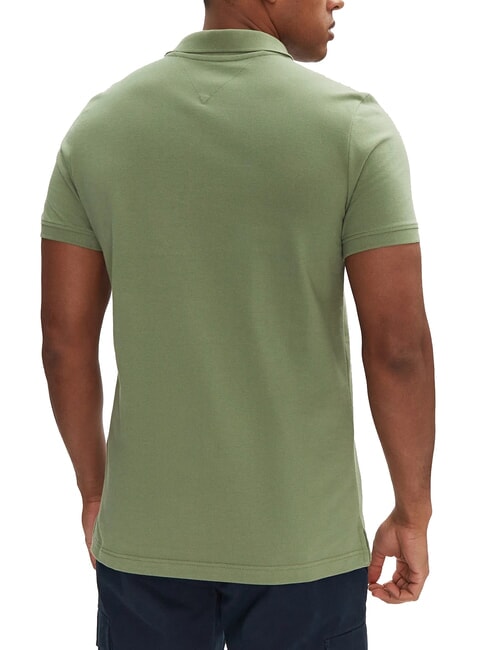 TH JEANS Polo a manica corta con bandierina aruba green - Polo Uomo