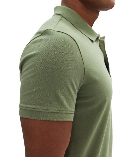 TH JEANS Polo a manica corta con bandierina aruba green - Polo Uomo
