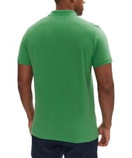 TOMMY HILFIGER TH JEANS Polo a manica corta con bandierina coastal green - Polo Uomo - 2