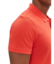 TOMMY HILFIGER TH JEANS Polo a manica corta con bandierina bright vermillion - Polo Uomo - 4