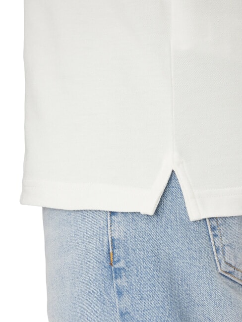 TH JEANS Polo a maniche corte con logo ecru - Polo Uomo