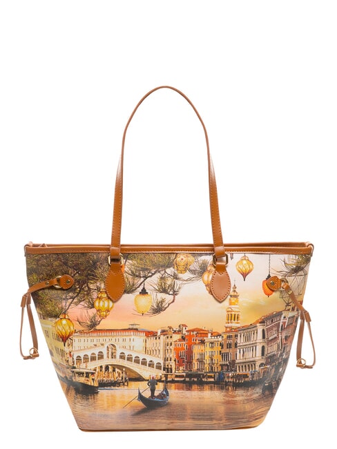 YESBAG Borsa shopping grande christmas venice - Borse Donna