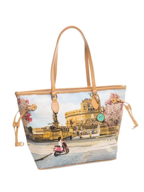 YESBAG Shopping Bag stampata ROMAN HOLIDAY - Borse Donna