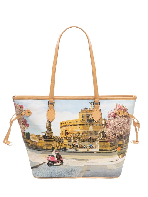 YESBAG Shopping Bag stampata ROMAN HOLIDAY - Borse Donna