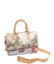 YNOT YESBAG Bauletto a mano, con tracolla london rainbow - Borse Donna - 2