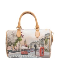 YNOT YESBAG Bauletto a mano, con tracolla london rainbow - Borse Donna - 4