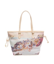 YNOT YESBAG Shopping Bag stampata greece sunset - Borse Donna - 4