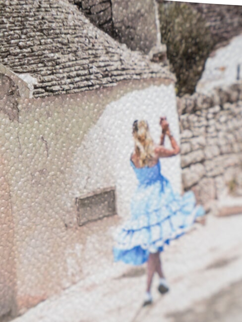 YESBAG Beauty case grande svasato alice in trulli - Beauty Case