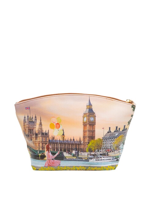 YESBAG Beauty case grande svasato yellow flower - Beauty Case