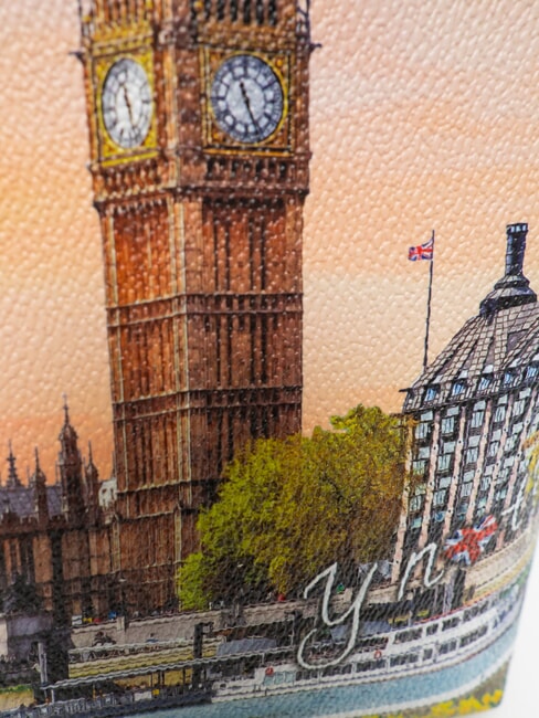 YESBAG Beauty case grande svasato yellow flower - Beauty Case