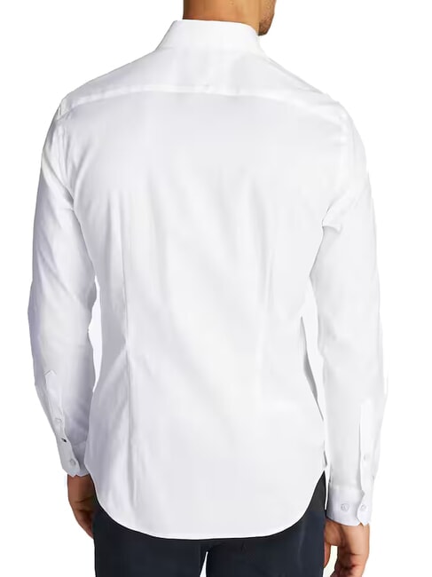 TH Camicia in cotone stretch optic white - Camicie Uomo