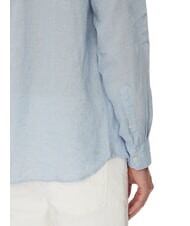 TOMMY HILFIGER TH Camicia collo coreana regular fit breezy blue - Camicie Uomo - 4