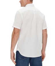 TOMMY HILFIGER TH Camicia button down a maniche corte optic white - Camicie Uomo - 2