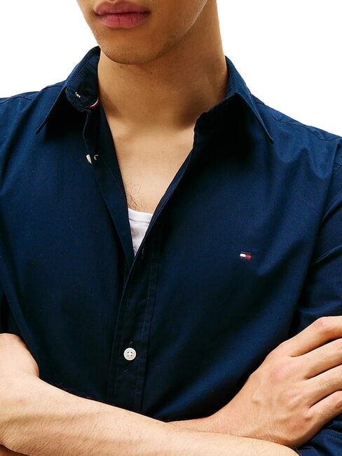 TH Camicia a maniche lunghe in cotone desert sky - Camicie Uomo