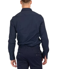 TOMMY HILFIGER TH Camicia a manica lunga cotone stretch navy blazer - Camicie Uomo - 2