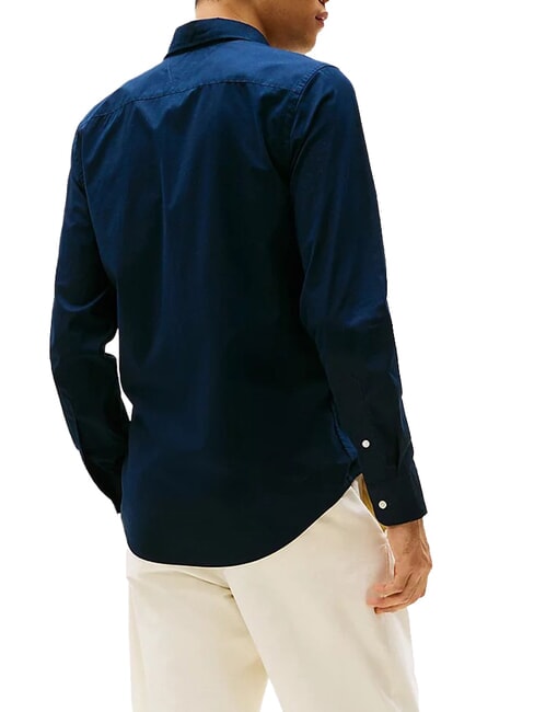 TH Camicia a maniche lunghe in cotone desert sky - Camicie Uomo