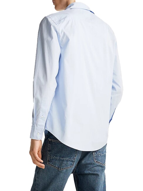 TH Camicia a maniche lunghe in cotone sweet blue - Camicie Uomo