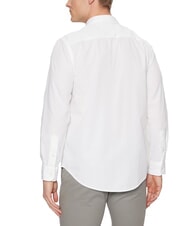 TOMMY HILFIGER TH Camicia a maniche lunghe in cotone optic white - Camicie Uomo - 2