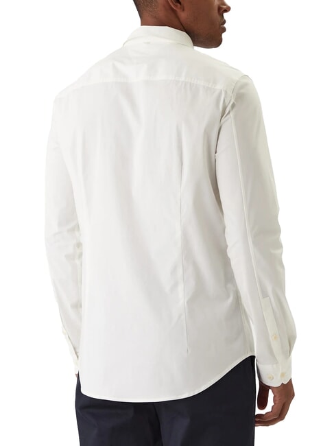 TH JEANS Camicia a manica lunga slim fit white - Camicie Uomo