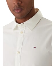 TOMMY HILFIGER TH JEANS Camicia a manica lunga slim fit white - Camicie Uomo - 3