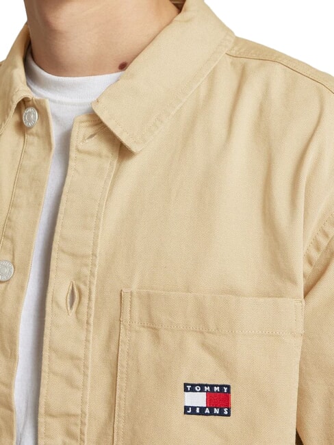 TH JEANS Camicia sportiva con tasconi relic tan - Camicie Uomo