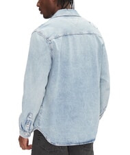 TOMMY HILFIGER TH JEANS Camicia maniche lunghe in denim denim light - Camicie Uomo - 2