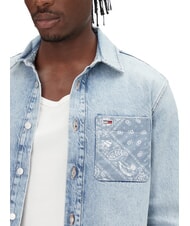 TOMMY HILFIGER TH JEANS Camicia maniche lunghe in denim denim light - Camicie Uomo - 3