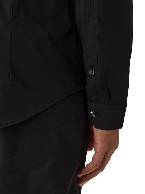 TH JEANS Camicia a manica lunga slim fit tommy black - Camicie Uomo