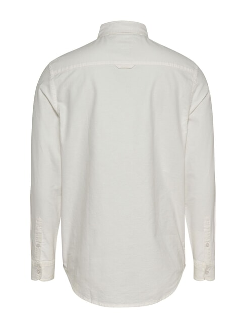 TH JEANS Camicia Oxford regular fit ecru - Camicie Uomo