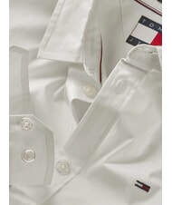 TOMMY HILFIGER TH JEANS Camicia a manica lunga slim fit ecru - Camicie Uomo - 3