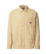 TOMMY HILFIGER TH JEANS Camicia sportiva con tasconi relic tan - Camicie Uomo - 4