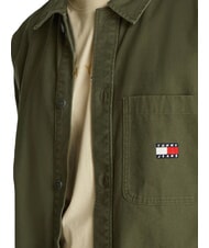 TOMMY HILFIGER TH JEANS Camicia sportiva con tasconi fatigue green - Camicie Uomo - 3