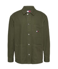TOMMY HILFIGER TH JEANS Camicia sportiva con tasconi fatigue green - Camicie Uomo - 4