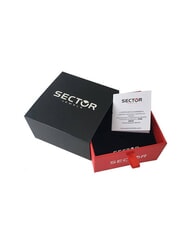 SECTOR BANDY Bracciale uomo in pelle intrecciata Nero - Bracciali Uomo - 5