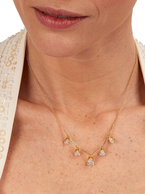 TESORI Collana con zirconi a goccia ARGENTO - Collane