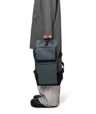 RAINS TRAIL CARGO BACKPACK Zaino porta PC 13" lagoon - Zaini Scuola & Tempo Libero - 6