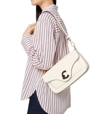 COCCINELLE C-ME CALF&MARB Borsa a tracolla pearl - Borse Donna - 5