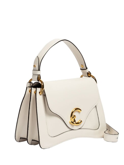 C-ME CALF COCKER Borsa piccola in pelle con tracolla pearl - Borse Donna