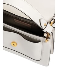 COCCINELLE C-ME CALF COCKER Borsa piccola in pelle con tracolla pearl - Borse Donna - 3