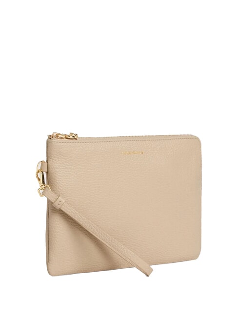 C-ME SOFTY Pochette in pelle sandshell - Borse Donna