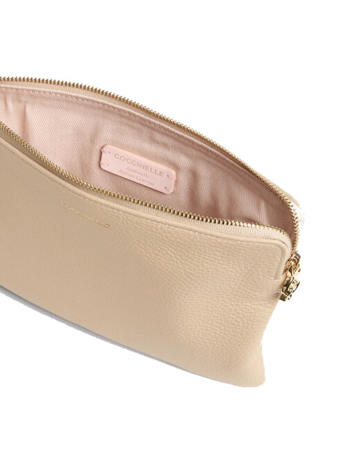 C-ME SOFTY Pochette in pelle sandshell - Borse Donna