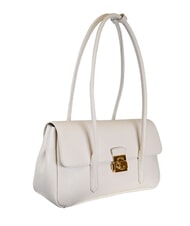 COCCINELLE C-ME LOCK Borsa a spalla, in pelle pearl - Borse Donna - 2