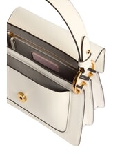 COCCINELLE C-ME CALF&MARB Borsetta a mano, con tracolla pearl - Borse Donna - 3