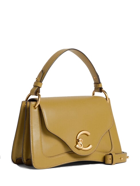 C-ME CALF COCKER Borsa piccola in pelle con tracolla seagrass - Borse Donna