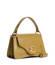 COCCINELLE C-ME CALF COCKER Borsa piccola in pelle con tracolla seagrass - Borse Donna - 2